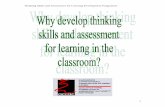 Thinking Skills and Assessment for Learning - ::: · PDF file · 2008-08-20Thinking Skills and Assessment for Learning Development Programme 7 give more time for teachers to think