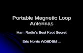 Portable Magnetic Loop Antennas - FARS - Foothills · PDF filezDelta Match zGamma Match zFeed Loop Transformer zHands Down Winner zEasiest to Build zEasiest to Fiddle zPY1AHD Alex