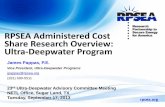 RPSEA Administered Cost Share Research Overview: · PDF fileShare Research Overview: Ultra-Deepwater Program ... 1D transient multiphase flow simulator OLGA ® simulations ... RPSEA