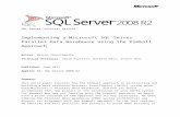 SQL Server White Paper Templatedownload.microsoft.com/download/B/E/1/BE1AABB3-6ED8-4C3C... · Web viewSQL Server PDW has a Remote Table Copy feature that will propagate tables to