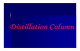 Distillation ColumnDistillation Columnlibvolume2.xyz/chemicalengineering/btech/semester7/multi...Distillation: “Process in which a liquid or vapour mixture of two or more substances