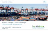 Kuehne + Nagel Global Seafreight Environmental Sustainability · PDF fileKuehne + Nagel Global Seafreight Environmental Sustainability Edgar Uribe Sgi MQ-E / Juerg Bandle Nyc MS Container