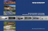 Renewable Energy Product & Parts Catalog - · PDF fileInverter / Chargers Renewable Energy Product and Parts Catalog ... 600 VA 1500 VA 1500 VA ... Overtemperature protection Yes on