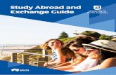 Study Abroad and Exchange Guide - Home - University of ... Students/International Students... · Study Abroad and Exchange Guide. Front ... prepared to shop around and share with