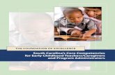 South Carolina’s Core Competencies for Early Childhood ... Competencies.pdf · South Carolina’s Core Competencies for Early Childhood ... Teachers/Caregivers and Program Administrators