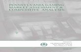 PENNSYLVANIA GAMING MARKET ASSESSMENT & COMPETITIVE  · PDF filePENNSYLVANIA GAMING MARKET ASSESSMENT & COMPETITIVE ANALYSIS: Prepared by: THE INNOVATION GROUP 400 N. Peters St.,
