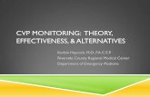 CVP Monitoring: Theory, Effectiveness, & Alternatives MANAGEMENT (B) - CVP... · Understand current theory of the pathophysiology in sepsis ... systemic inflammatory response syndrome