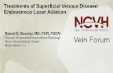 Treatments of Superficial Venous Disease: Endovenous Laser ... · PDF fileTreatments of Superficial Venous Disease: ... 2 Phlebology, Robertson, ... Treatments of Superficial Venous