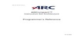 ARCompact ISA Programmer's Reference - me.bios.iome.bios.io/images/d/dd/ARCompactISA_ProgrammersReference.pdf · ARCompact™ Programmer's Reference iii Contents Chapter 1 — Introduction