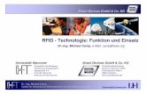RFID - Technologie: Funktion und Einsatz - mh- · PDF fileUniversität Hannover Dr.- Ing. Michael Camp Institut für theoretische Elektrotechnik und Hochfrequenztechnik Smart Devices