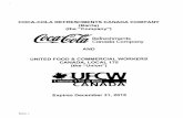 COCA-COLA REFRESHMENTS CANADA … REFRESHMENTS CANADA COMPANY (Barrie) Barrie- I (the "Company") · Refreshments Canada Company AND ... such meeting and the giving of the warning shall