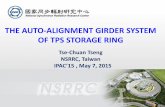 THE AUTO-ALIGNMENT GIRDER SYSTEM OF TPS …accelconf.web.cern.ch/AccelConf/IPAC2015/talks/thyb2... ·  · 2015-07-02THE AUTO-ALIGNMENT GIRDER SYSTEM OF TPS STORAGE RING . Tse-Chuan