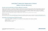 Review and Incorporation of Recent Medical Literature · PDF fileThis will occur whether the test that is fully recommended, ... Cardiovascular, ... Infectious Diseases, Inherited