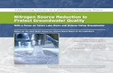Nitrogen Source Reduction to Protect ... - Groundwater Nitrategroundwaternitrate.ucdavis.edu/files/139103.pdf · Addressing Nitrate in California’s Drinking Water ... CA 95616-8628