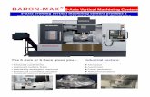 BARON-MAX 5-Axis Vertical Machining · PDF fileBARON-MAX® 5-Axis Vertical Machining Centers 5-axis profiling vertical machining centers provides a cost-effective solution for five-axis