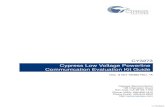 CY3273 Cypress Low Voltage Powerline Communication ... · PDF fileCY3273 Cypress Low Voltage Powerline Communication Evaluation Kit ... CY3273 Cypress Low Voltage Powerline Communication