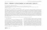 COST - BENEFIT ASSESSMENT OF AIRCRAFT · PDF fileCOST - BENEFIT ASSESSMENT OF AIRCRAFT SAFETY Ivana ˚avka1, ... A320, which is considered ... most critical flight phases are takeoff