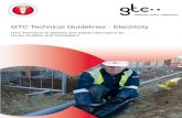 GTC Technical Guidelines - ELECTRICITY GE-TGI-IG · PDF fileGTC Technical Guidelines - Electricity ... Substation A substation will house electrical equipment ... are fire stopped