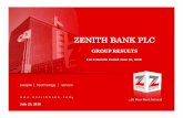 ZENITH BANK PLC - proshareng.com 2010 Interest Income H1 2009 Non-Interest Income H1 2010 H1 2009 12. ... gp businesses. 27. Revisiting our Strategic Objectives for 2010 and beyond