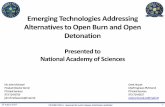 Emerging Technologies Addressing Alternatives to …sites.nationalacademies.org/cs/groups/depssite/documents/webpage/... · Emerging Technologies Addressing Alternatives to Open ...