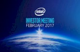 Intel CFO Bob Swan - s21.q4cdn.com · PDF file2017 forecasts are Intel estimates, based upon current expectations and available information and is subject to change without notice