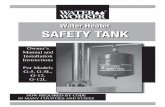 Water Heater SAFETY TANK - The Home Depot in the Product Manual, whichever is less. Do ... Your water heater safety tank is ... on the cold waer line leading to the