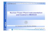 Nuclear Power Plant Instrumentation and Control in · PDF fileInstituto Nacional de Investigaciones Nucleares, México Nuclear Power Plant Instrumentation and Control in MEXICO 25