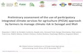Preliminary assessment of the use of participatory ...csa2017.nepad.org/wp-content/uploads/2018/01/3-Preliminary... · by farmers to manage climate risk in Senegal and Mali ... Literacy