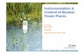 Instrumentation & Control of Nuclear Power Plants & Control of Nuclear Power Plants N. Thuy EdF R&D ... power plant. Examples of I&C ... Including Instrumentation & Control