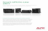Smart-UPS On-Line 230 V - CNET Content On-Line 230 V Unity output power factor single-phase, double-conversion online UPS with advanced management features Smart-UPS On-Line provides