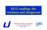 ECG reading: the common and dangerous - Lebanese … Annual Conference/Friday/EKG_Workshop.pdfSimon Abou Jaoudé Cardiology Department Hôtel-Dieu ECG reading: the common and dangerous