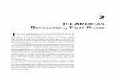THE AMERICAN EVOLUTION, F PHASE - U.S. Army … AMERICAN REVOLUTION, FIRST PHASE THE