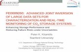 Advanced Joint Inversion Algorithms of Large Data Sets for ... Library/Events/2014/carbon_storage/7... · • Geostatistics and Kalman Filtering. Sound statistical framework. State