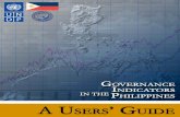 Governance Indicators in the Philippine: A User’s Guide Indicators in the Philippine: ... its history, system of government ... The Philippine Constitution of 1935 adopted the presidential