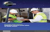Panasonic Tablet Solutions Ruggedized enterprise · PDF filePanasonic Tablet Solutions Ruggedized enterprise-grade tablets ... As technologies evolve throughout the hospitality industry,