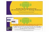 Android Programming: 2D Drawing Part 1: Using onDrawcourses.coreservlets.com/Course-Materials/pdf/android/Android... · Summary: Java • Idea – Extend the View class, put the drawing