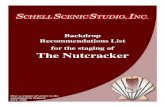 Backdrop Recommendations List for the staging of The ...schellscenic.com/rentals/backdrops/Plays/Nutcracker.pdf · Backdrop Recommendations List for the staging of ... These are only