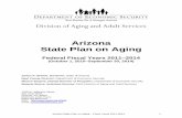 Arizona State Plan on Aging - Arizona Department of ... · PDF fileArizona State Plan on Aging ~ Fiscal Years 2011-2014 1 Division of Aging and Adult Services ... DCW is a partnership