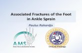 Associated Fractures of the Foot in Ankle Sprainmskrad.hamad.qa/en/images/Associated_Fractures_of_the_Foot_in... · Associated Fractures of the Foot in Ankle Sprain ... •This presentation