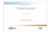 Healy Clean Coal Project A DOE Assessment Library/Research/Coal/major... · Healy Clean Coal Project A DOE Assessment ... II.D.6 Ash Handling ... economic and efficient boiler and
