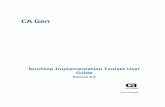 NonStop Implementation Toolset User Guide Gen 8 5-ENU/Bookshelf_Files/PDF... · INVESTMENT, BUSINESS INTERRUPTION, GOODWILL, OR LOST DATA, EVEN IF CA IS EXPRESSLY ADVISED IN ADVANCE