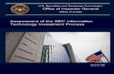 Assessment of the SEC Information Technology Investment ... · PDF fileAssessment of the SEC Information Technology Investment Process March 26, 2010 Report No. 466 Page iv (5) Delegate