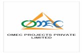 OMEC PROJECTS PRIVATE LIMITEDomecprojects.com/OMEC-Broucher.pdfAnnexure : 2 LIST OF PROJECTS COMPLETED OMEC took over M/s Abinav Constructions during 2014, a Chennai based company