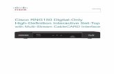 Cisco RNG150 Digital-Only High-Deﬁ nition Interactive ... · PDF fileCisco RNG150 Digital-Only High-Deﬁ nition Interactive Set ... The Cisco ® RNG150 Digital-Only High-De ﬁ