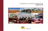 saipem sustainability 2013 - message-asp.?Saipem Sustainability 2013â€™ is one of the main instruments used by Saipem to engage in a transparent manner with its stakeholders regarding