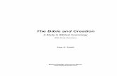 The Bible and Creation - Biblical Reader · PDF file · 2008-04-22The Bible and Creation: A Study in Biblical Cosmology 4 a highly focused and organized movement. Organizations like