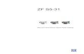 ZF S5-31 - bilar.co.uk · PDF fileAll Rights Reserved For Reference Only ZF Industries, Inc. – 2 5-Speed Manual Transmission Spare Parts Catalog S5-31 Transmissions (North American