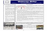 Gateway Relay - stlscc.org Relay IV-05.pdf1 Gateway Relay Vol IV, No. 5 St Louis Sports Car Council January 2015 Council News & Notes A very Happy New Year to all, we here at StLSCC