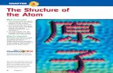 Chapter 4: The Structure of the Atom - jh399.k12.sd.us and radioactivity. ... The Structure of the Atom CHAPTER 4 ... of the Atom. Chapter 4 The Structure of the Atom. Chapter 4 The