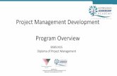 Project Management Development Program Overviewaustralasianleadership.com/wp-content/uploads/2013/07/Dip-PM... · Project Management Development Program. ... Final project report.